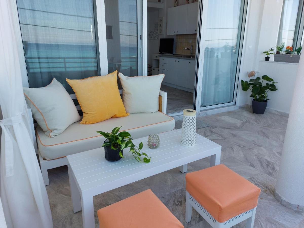 Nefeli Seaside Apartments Polychrono Eksteriør billede